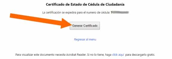 Certificado de vigencia de Cédula de Ciudadanía ≫ Colombia Social 2024